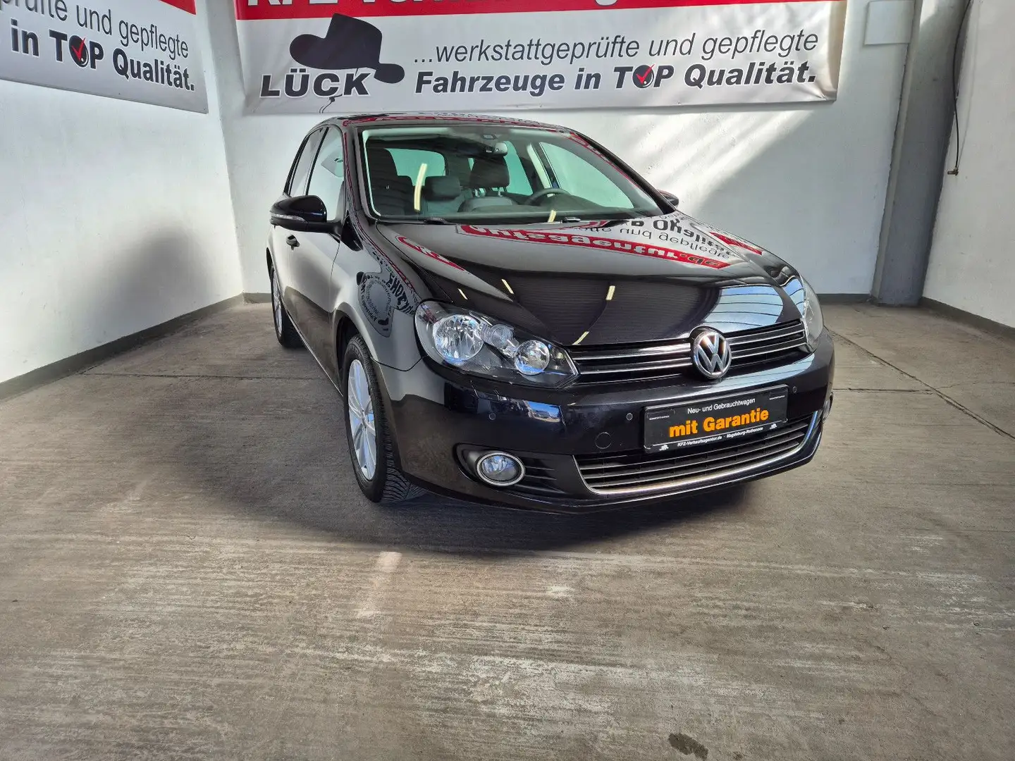 Volkswagen Golf VI Style, inkl. 1. Jahr Garantie, Motor neu Zwart - 1