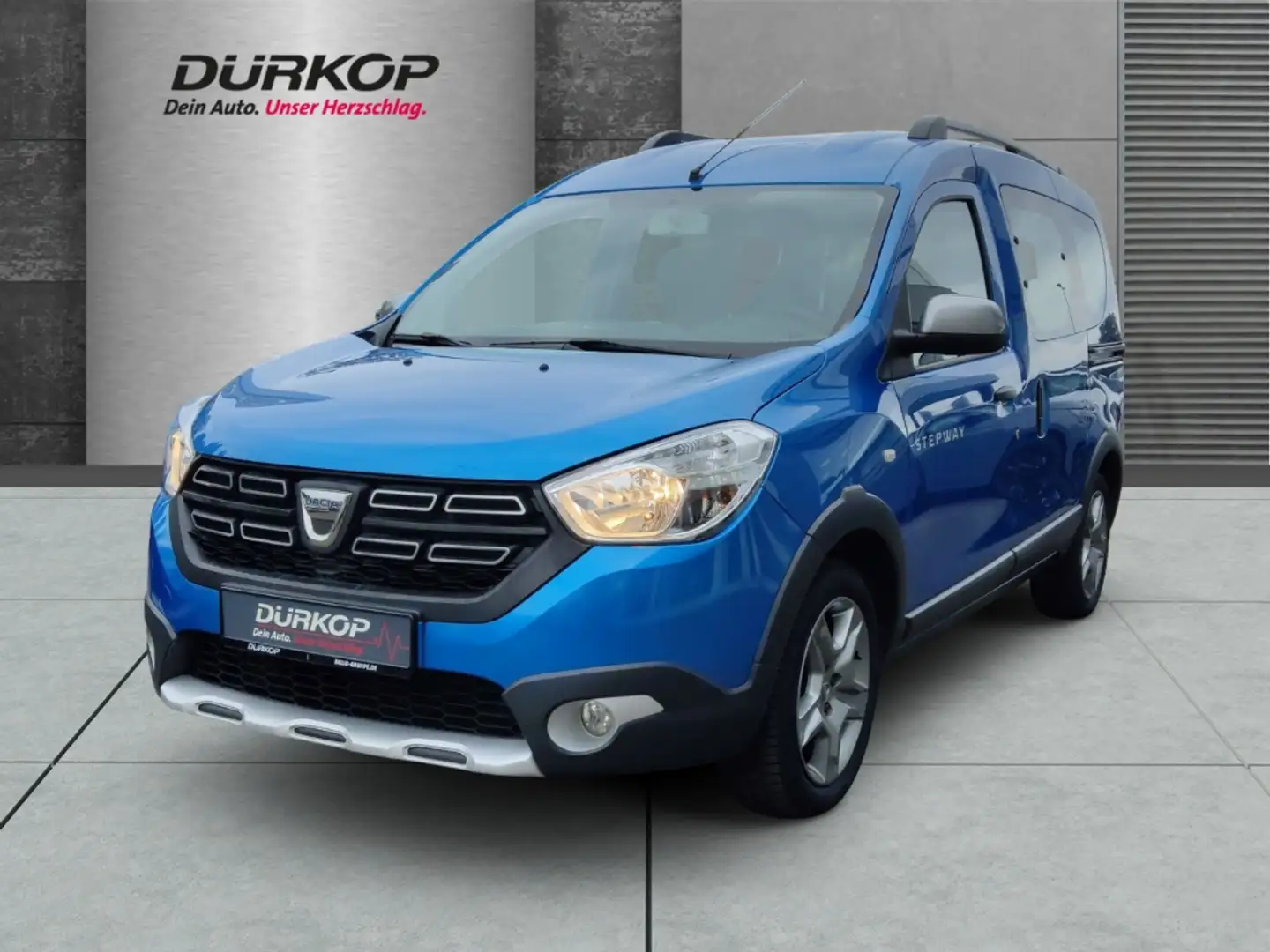 Dacia Dokker 1.3 L STEPWAY Navi DAB SHZ Temp PDC Alu Tel.-Vorb Bleu - 1