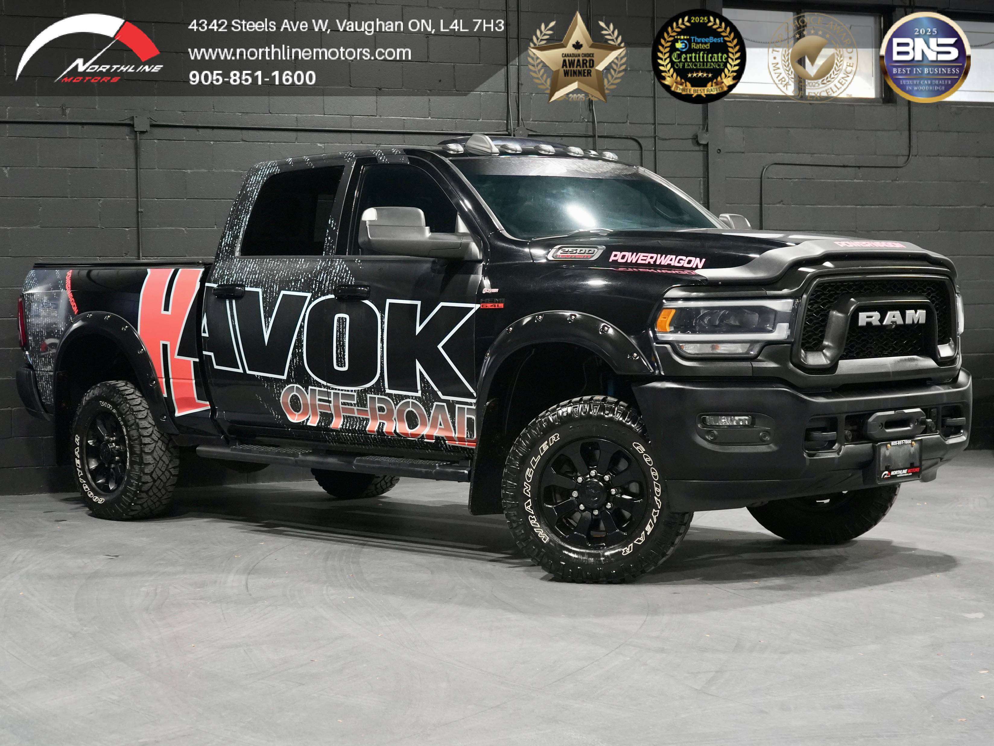 Black 2020 RAM 2500 Pickup Truck Four-Wheel Drive 8-Speed Automatic
