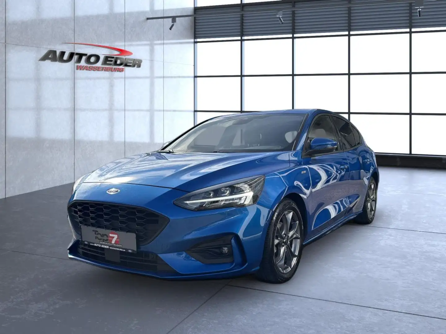 Ford Focus ST-Line 1.0 EcoBoost MHEV Bluetooth Navi LED Blauw - 2