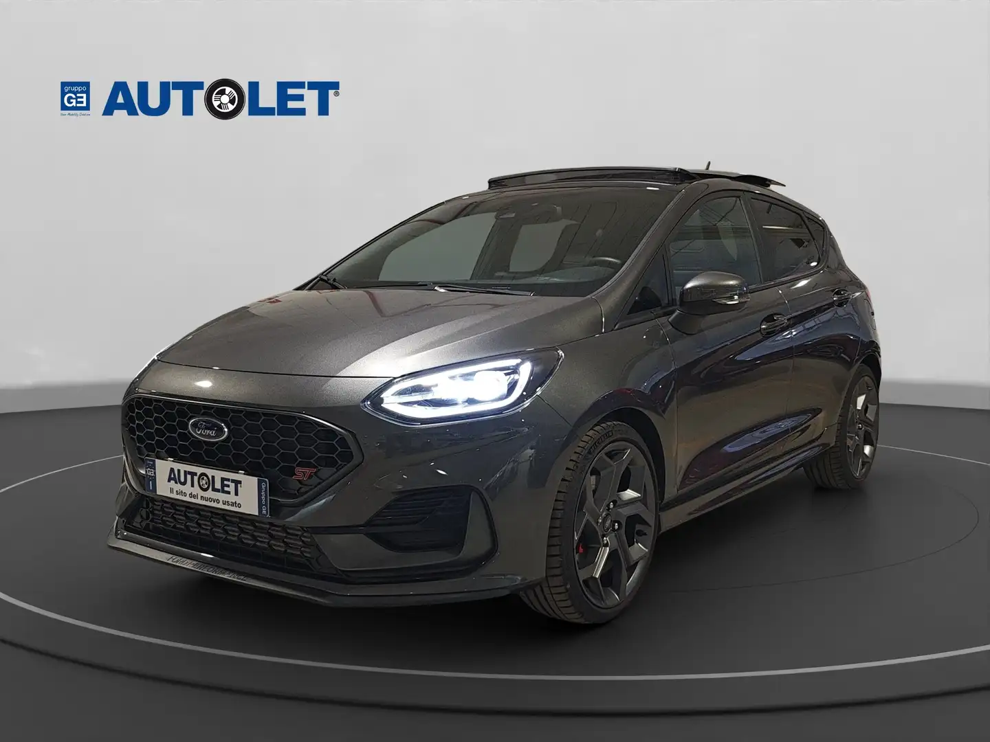Ford Fiesta Fiesta VII 2022 5p 5p 1.5 ecoboost ST 200cv Grigio - 1