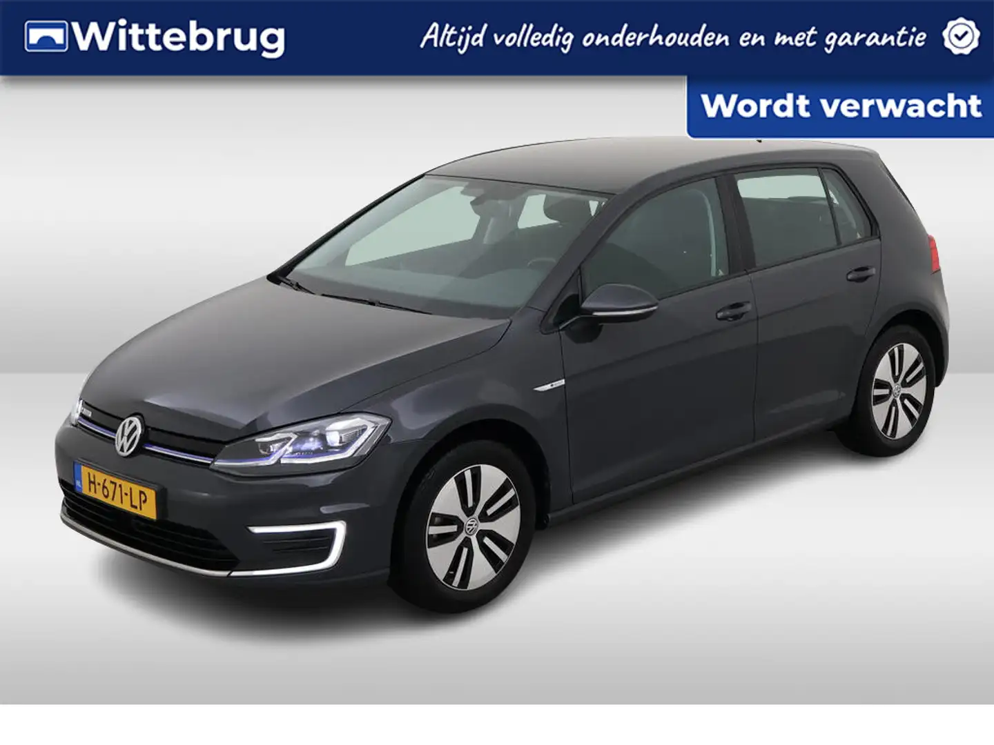 Volkswagen e-Golf E-DITION / LED Koplampen / Navigatie / Adaptive Cr Grijs - 1