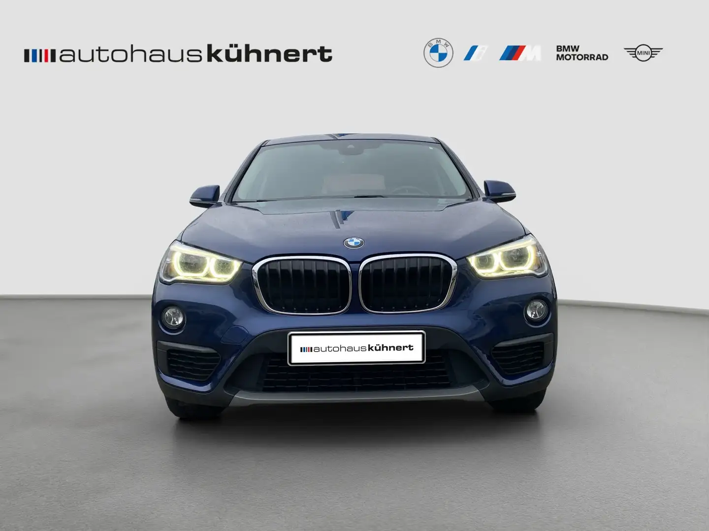 BMW X1 xDrive18d ACC LED SpurAss AHK Navi RFK AUT Blau - 2