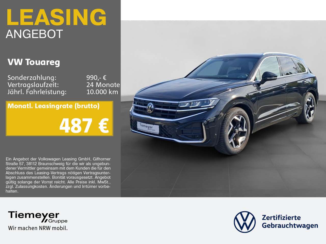 Volkswagen Touareg — Volkswagen Touareg 3.0 TDI R-LINE LUFT ST.HEIZ LM19 AHK