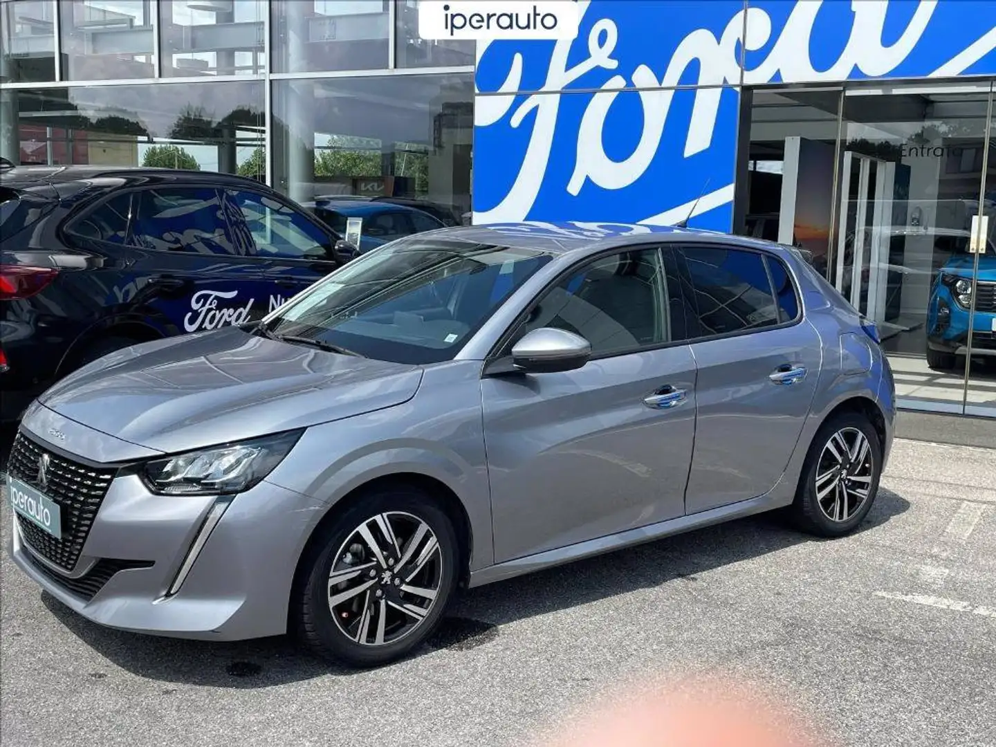Peugeot 208 1.2 puretech Allure Navi Pack s&s 100cv Grigio - 1