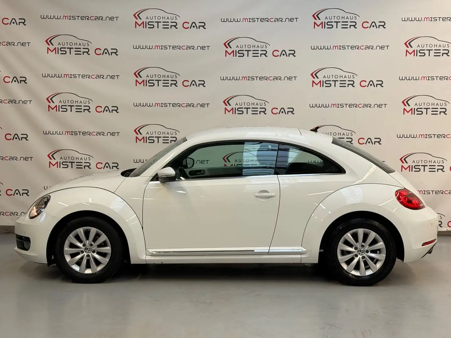 Volkswagen Beetle Design BMT KLIMA/SHZ/PTS/TEMPO/8XALU Weiß - 2
