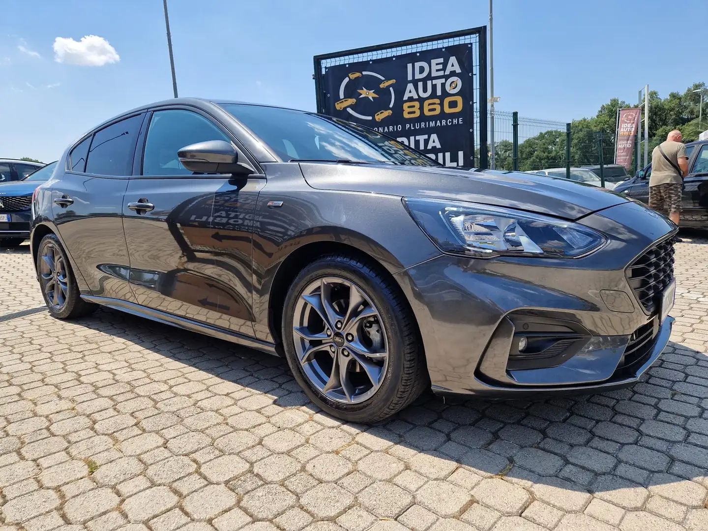 Ford Focus SW 1.0t ecoboost h ST-Line PROMO FINANZIAMENTO Grigio - 1