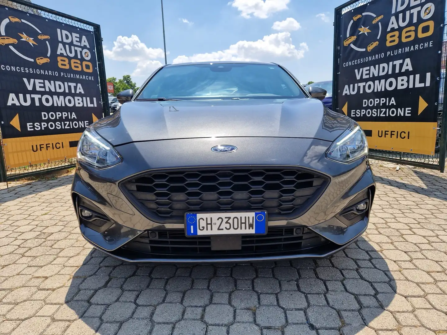 Ford Focus SW 1.0t ecoboost h ST-Line PROMO FINANZIAMENTO Grigio - 2