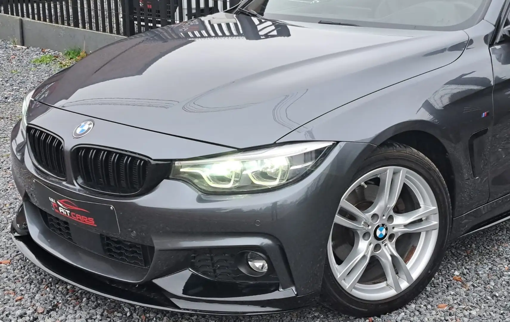 BMW 420 BMW 420 D CABRIO M PACK BOIT AUTO 2019 Gris - 2