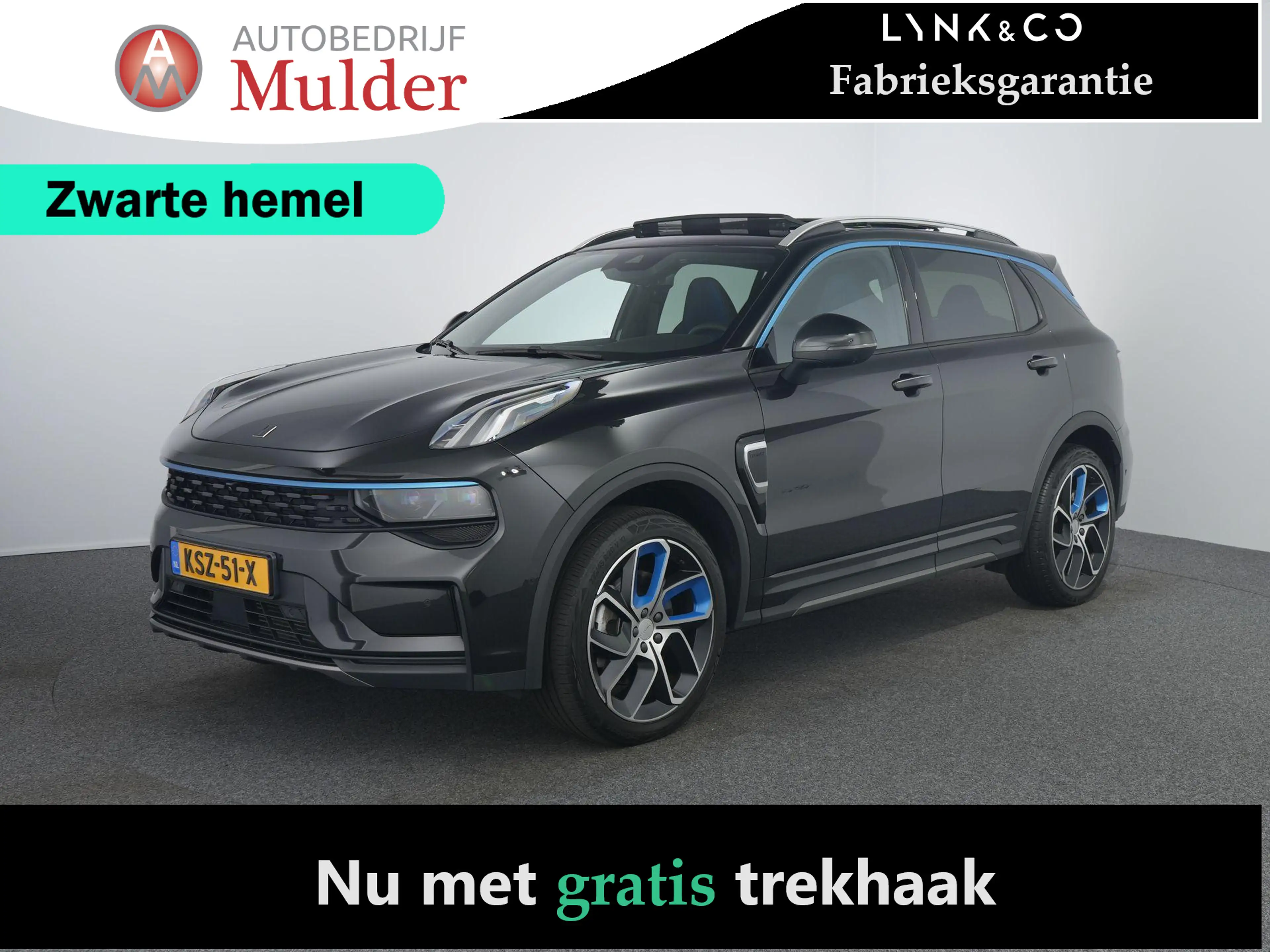 Lynk & Co 01 1.5 | Zwarte hemel | Pano | ACC | 360 Camera | Car