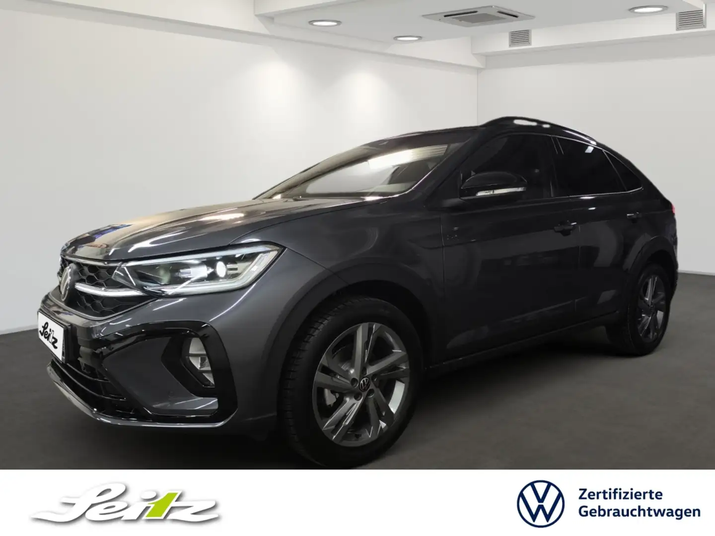 Volkswagen Taigo 1.5 TSI R-Line *AHK*MATRIX*KAMERA*SITZH* Grau - 1
