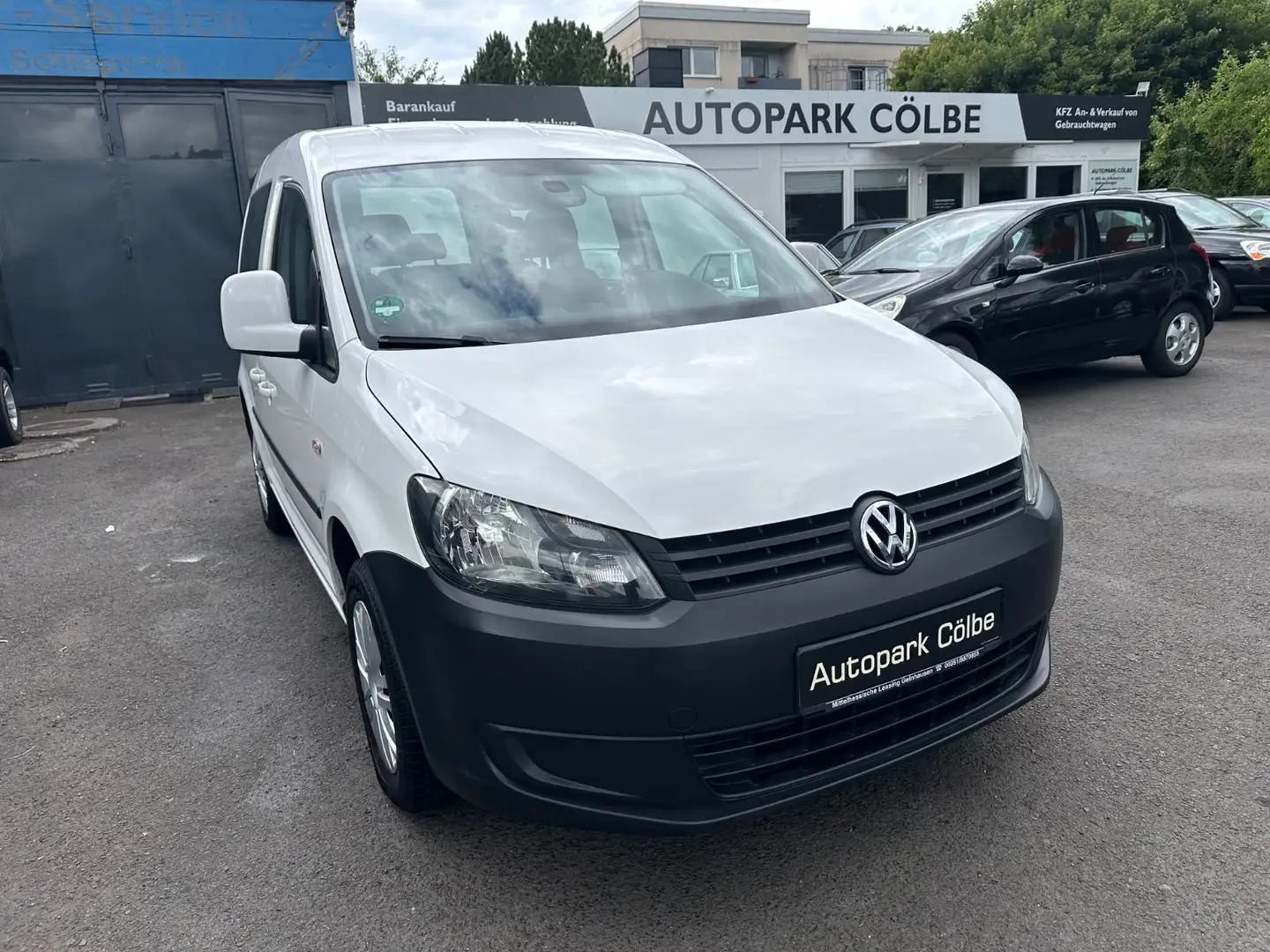 Volkswagen Caddy /Klima*Sitzheizung* Tempomat*2 Schiebetür Weiß - 2