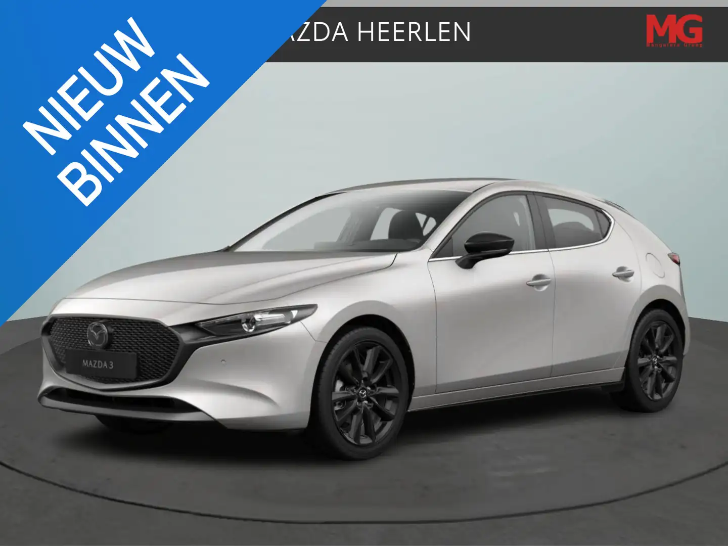 Mazda 3 2.0 e-SkyActiv-X M Hybrid 186 Homura Mengelers act Grijs - 1