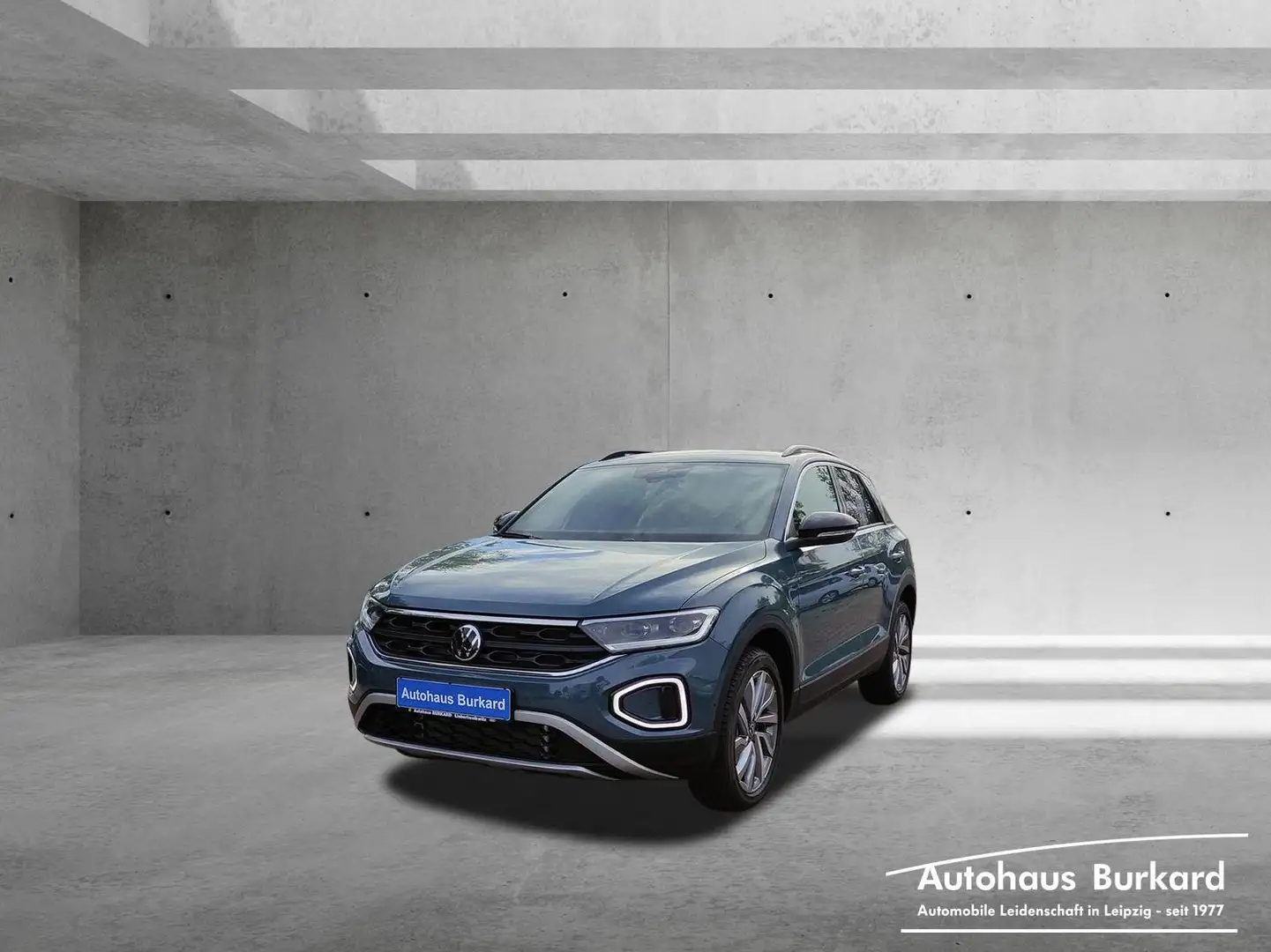 Volkswagen T-Roc Goal 1.5 TSI+150Ps+DSG+DAB+RFk+AHZV+Navi+ Blauw - 1