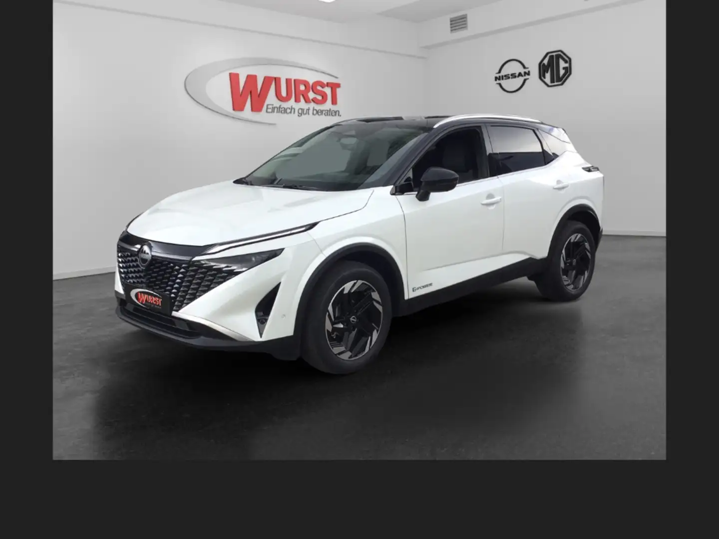 Nissan Qashqai N-Connecta e-Power MY24 1.5 VC-T 360 Grad Kamera N Weiß - 1