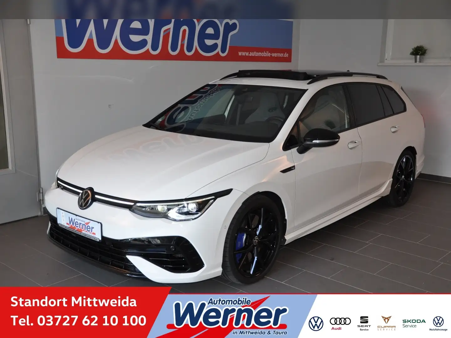 Volkswagen Golf Variant Variant R 2.0TSI AHK PanoDach IQ.Light Weiß - 1