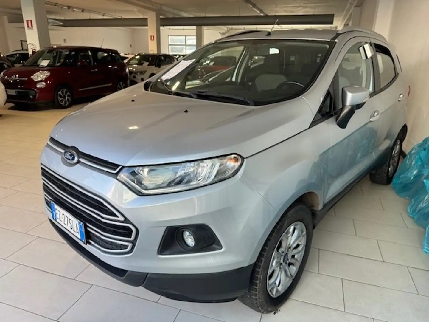 Ford EcoSport 1.5 tdci Titanium 90cv E5B Argento - 1