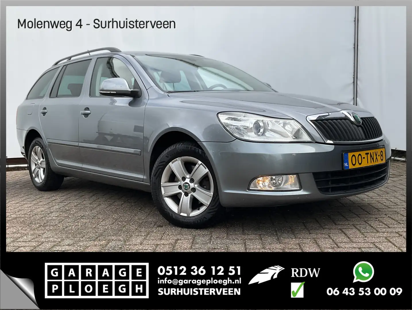 Skoda Octavia Combi 1.6 TDI Greentech EXPORT?! Ambition Business Grijs - 1
