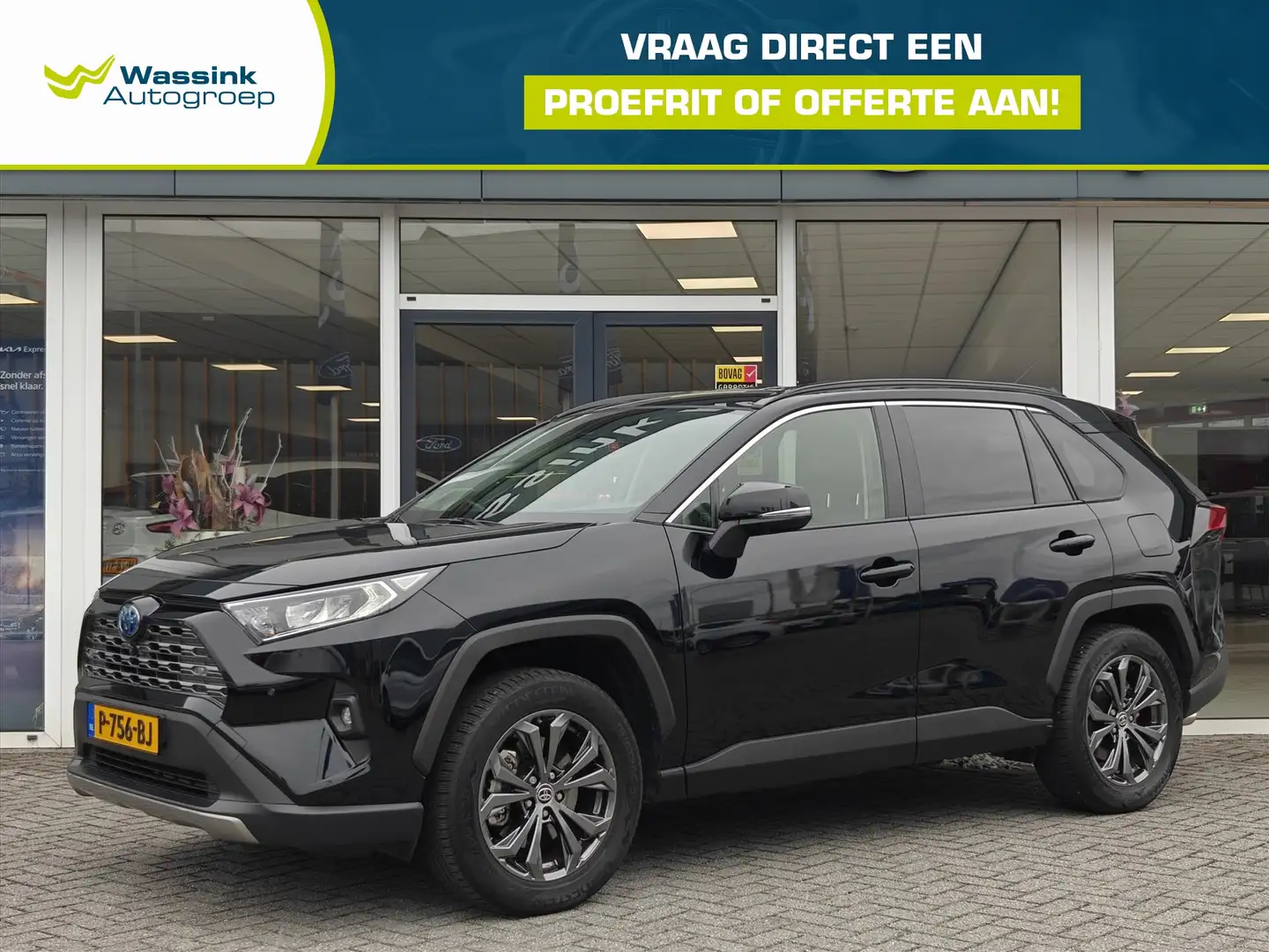 Toyota RAV 4 2.5 Hybrid 218pk CVT Style | Trekhaak | Automaat | Noir - 1