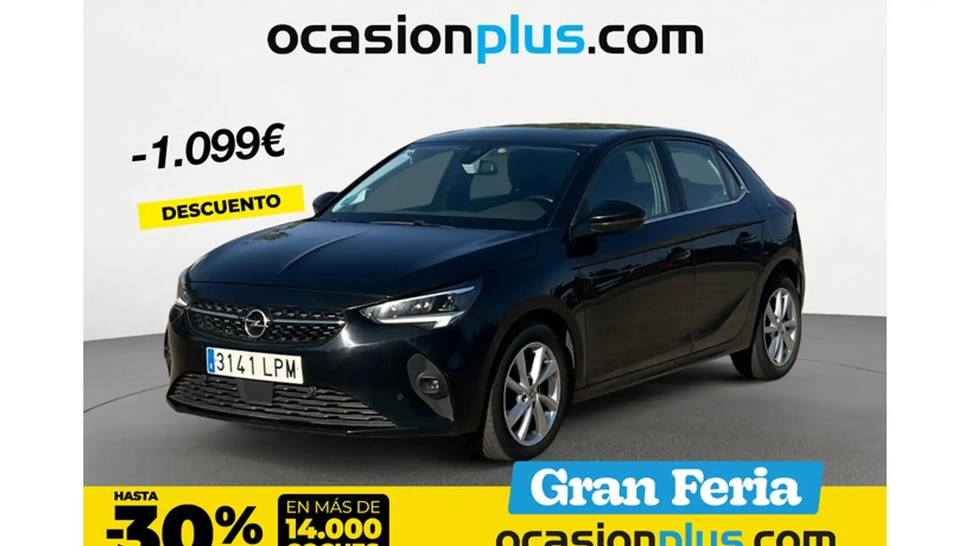 Opel Corsa 1.2T XHL S/S Elegance 100 Zwart - 1