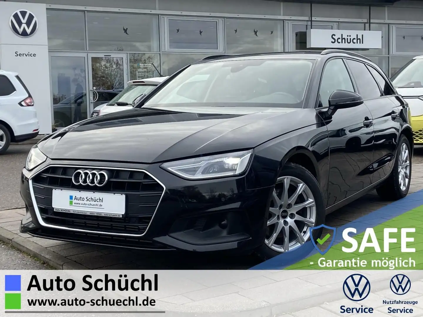 Audi A4 Avant 35 2.0 TFSI S-tronic 17"+AHK+EL.HECK+NA Schwarz - 1