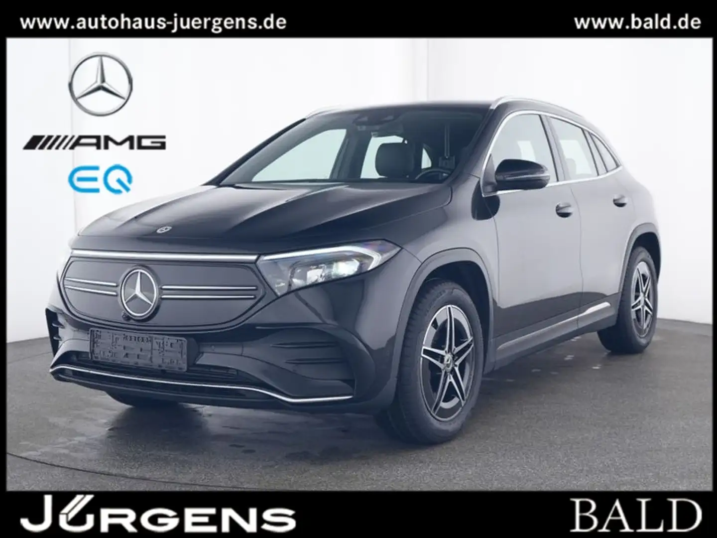 Mercedes-Benz EQA 300 4M AMG/Wide/LED/Cam/Totw/DAB/Easy-P/18" Schwarz - 2
