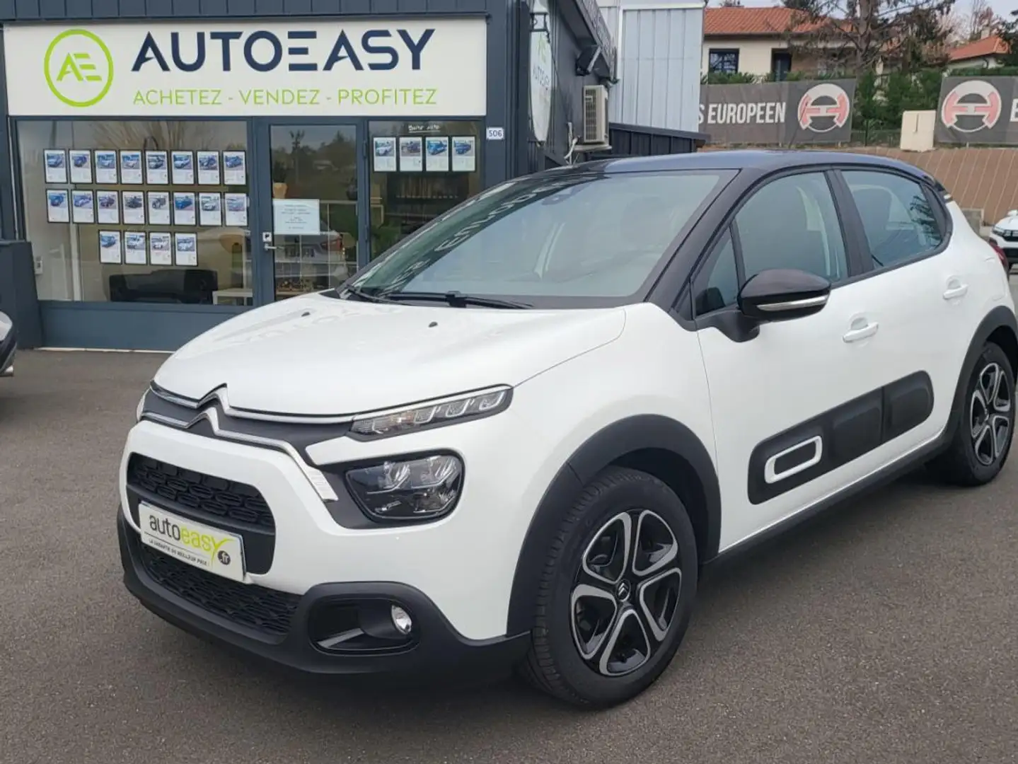 Citroen C3 1.2 puretech 83 FEEL garantie constructeur 12 moi Blanco - 1