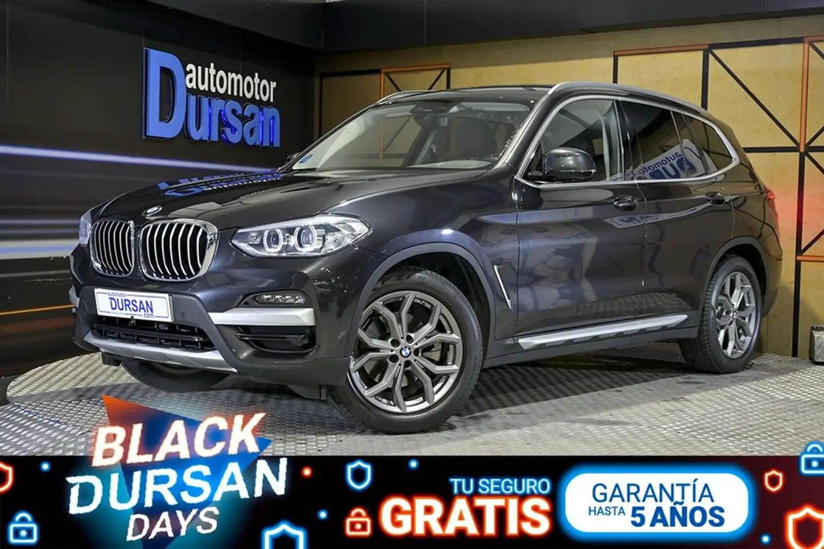 BMW X3 xDrive20d Negro - 1