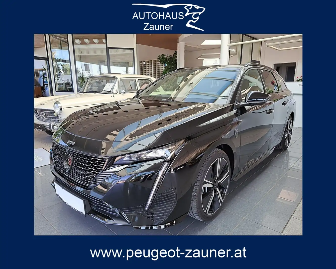 Peugeot 308 1.2 PureTech 130 SW GT (EURO 6d) Schwarz - 1