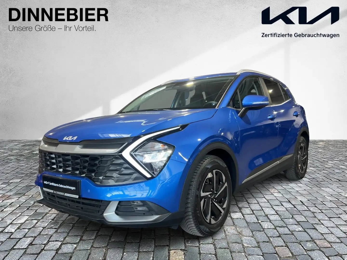 Kia Sportage 1.6T 48V 2WD DCT 4xSHZ*PDC*RFK Blauw - 2