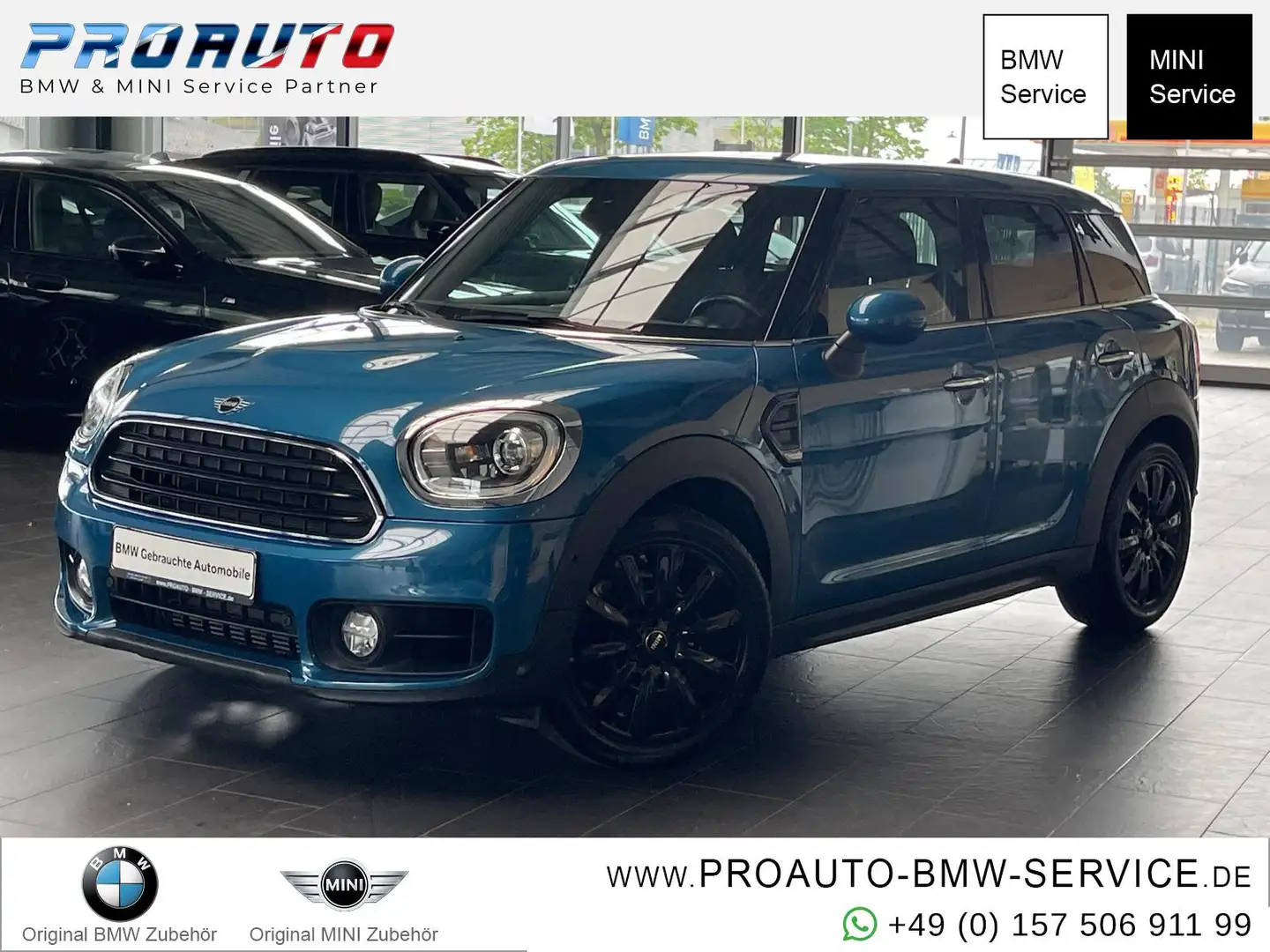 MINI One Countryman NAVI/Komf.zug./AHK/LED/Alu18" Albastru - 1