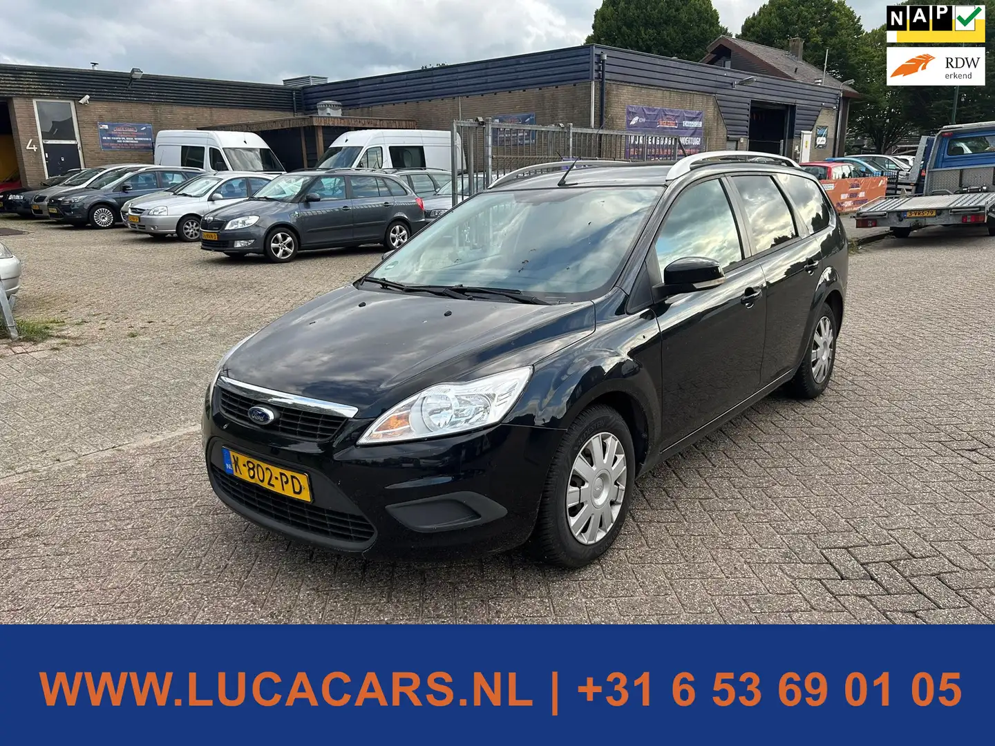Ford Focus Wagon 1.6 Cool & Sound Noir - 1