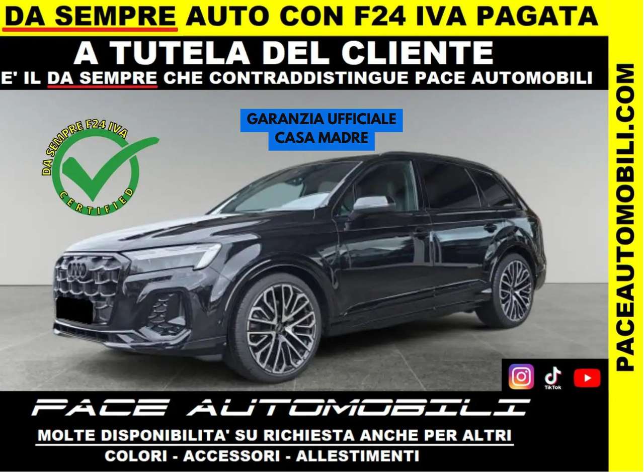 Audi Q7 50D S LINE S-LINE SLINE 7 POSTI BLACK PACK TETTO
