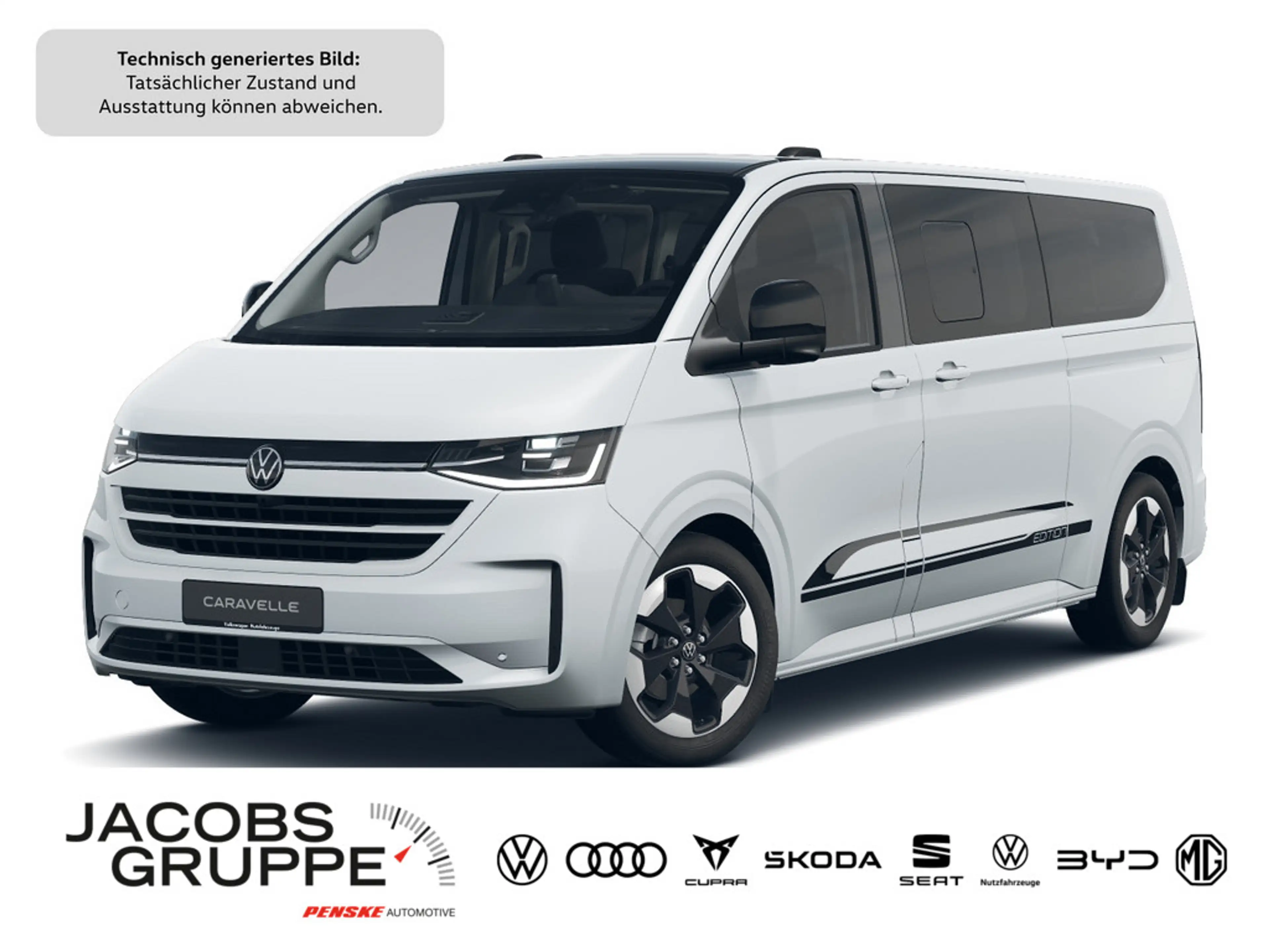 Volkswagen T7 Caravelle EDITION 2,0 l 125 kW TDI 4MOTION 8-Gang Automatik Radst.