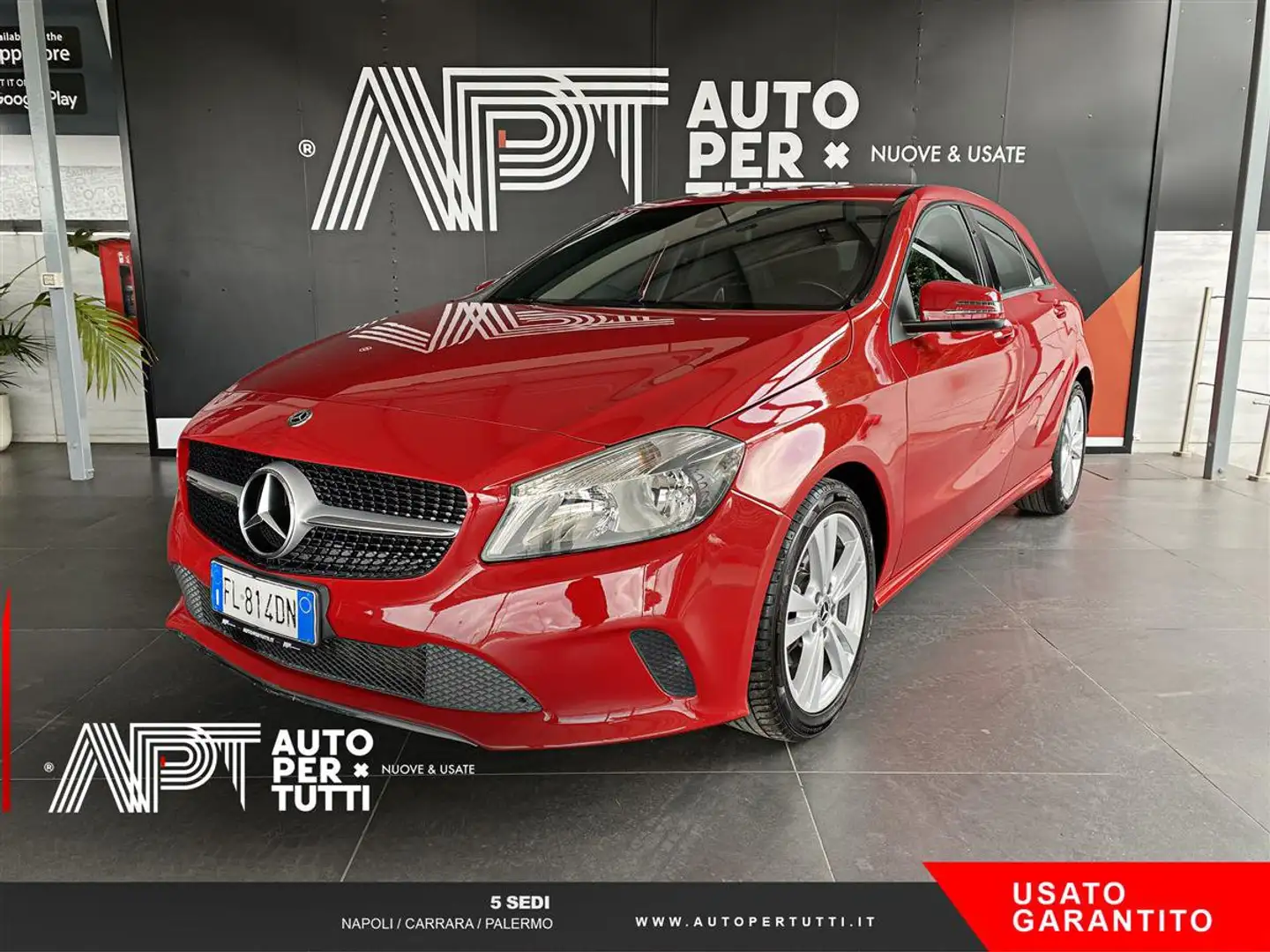 Mercedes-Benz A 200 A 200 d Sport auto my16 Rouge - 1