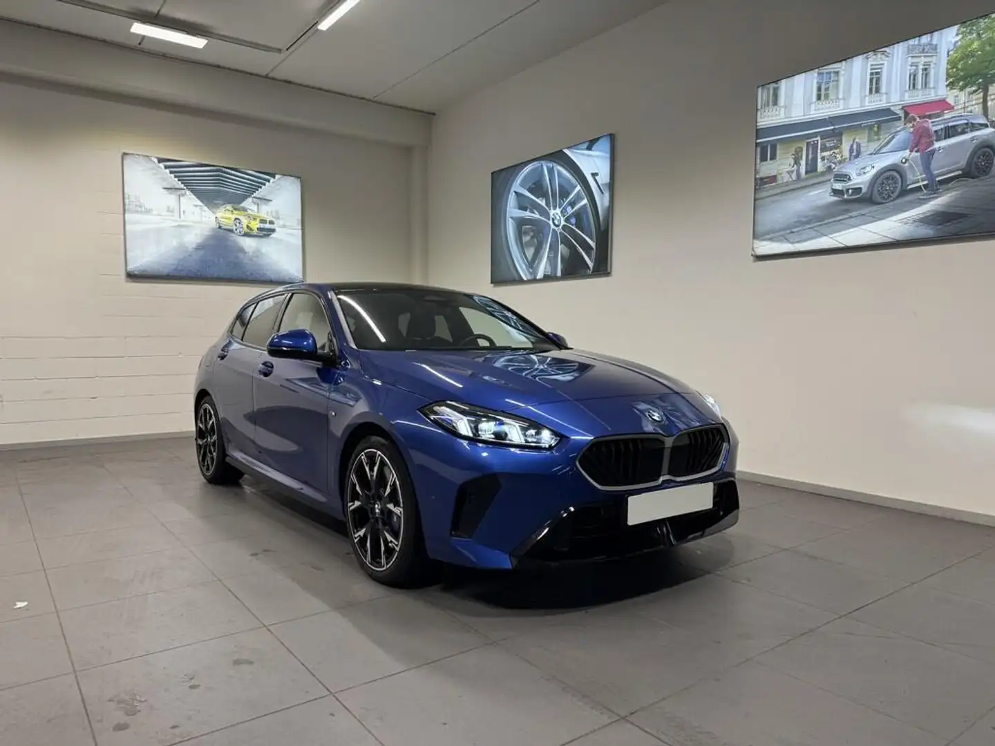 BMW 120 48V MSport auto Bleu - 2