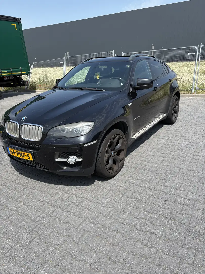 BMW X6 xDrive35d Zwart - 1