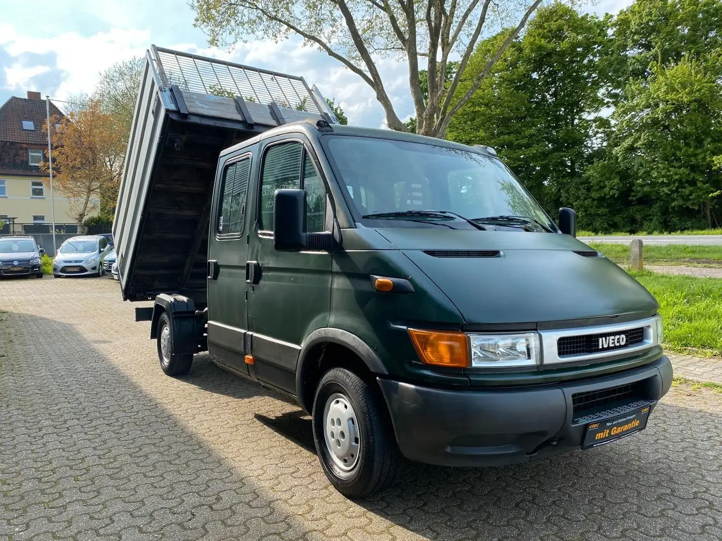 Iveco Daily 35S11 DoKa 3-Seiten Kipper *AHK* Grün - 2
