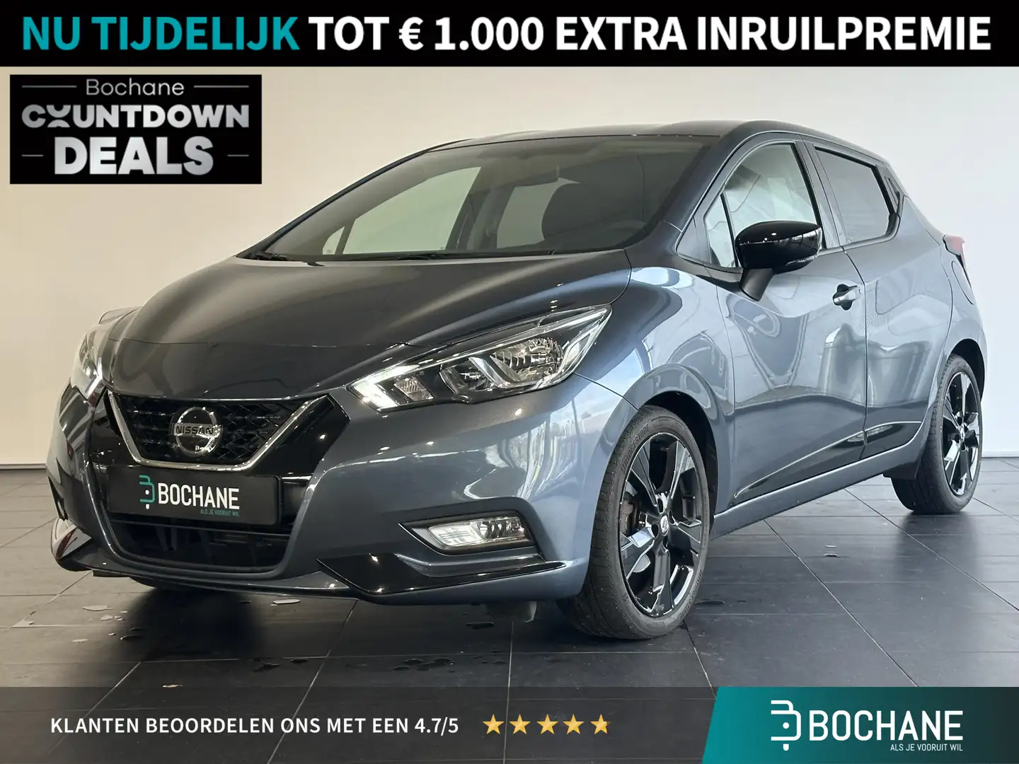 Nissan Micra 1.0 IG-T N-Tec AUTOMAAT | NAVIGATIE | PARKEERSENSO Gris - 1