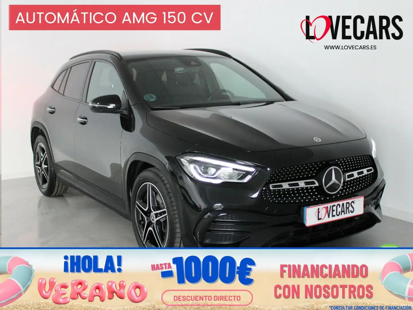 Mercedes-Benz GLA 200 D Negro - 1