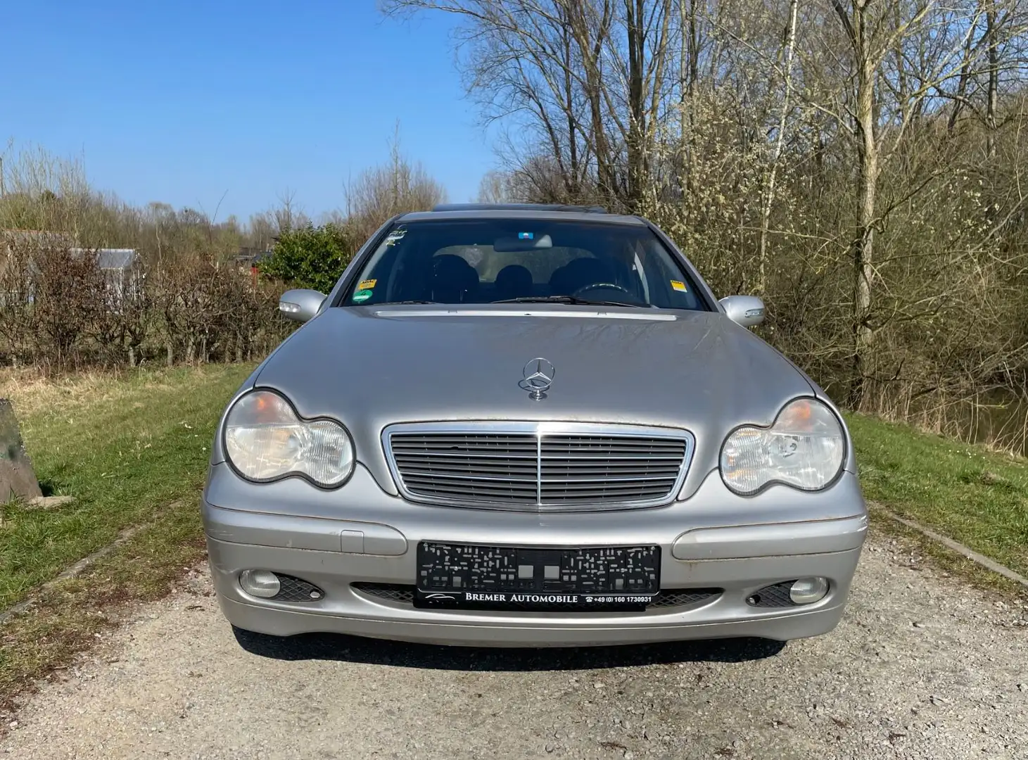 Mercedes-Benz C 180 Kompressor Lim. Automatik 190T-Km! VB Argento - 2