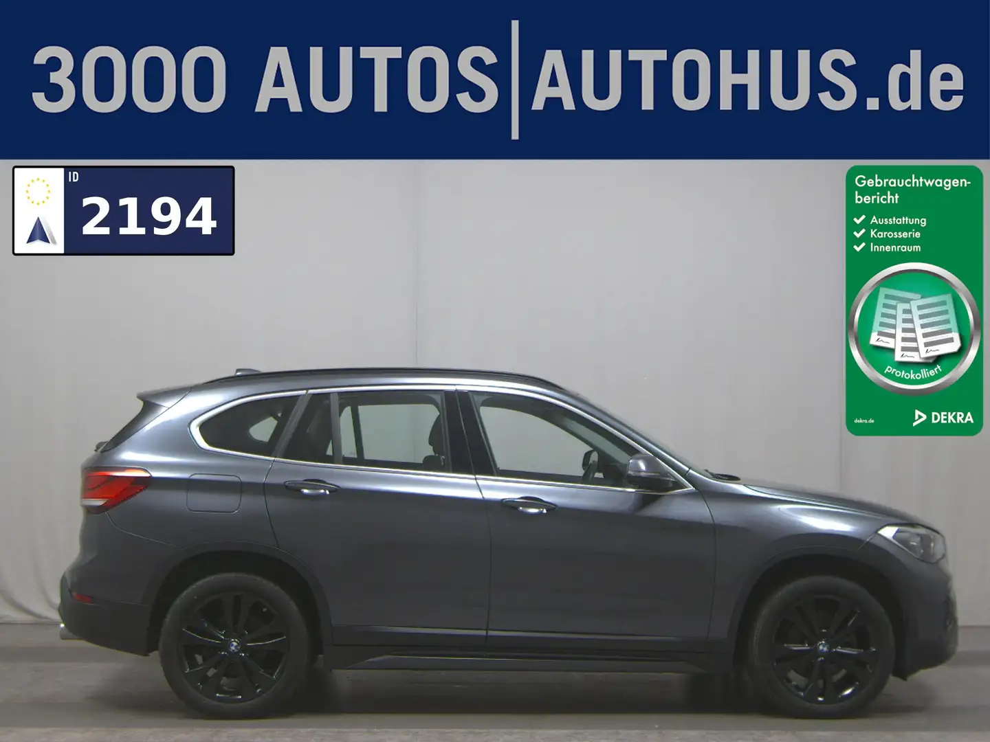 BMW X1 sDrive18d Sport-Line Navi LED Pano PDC Grau - 1