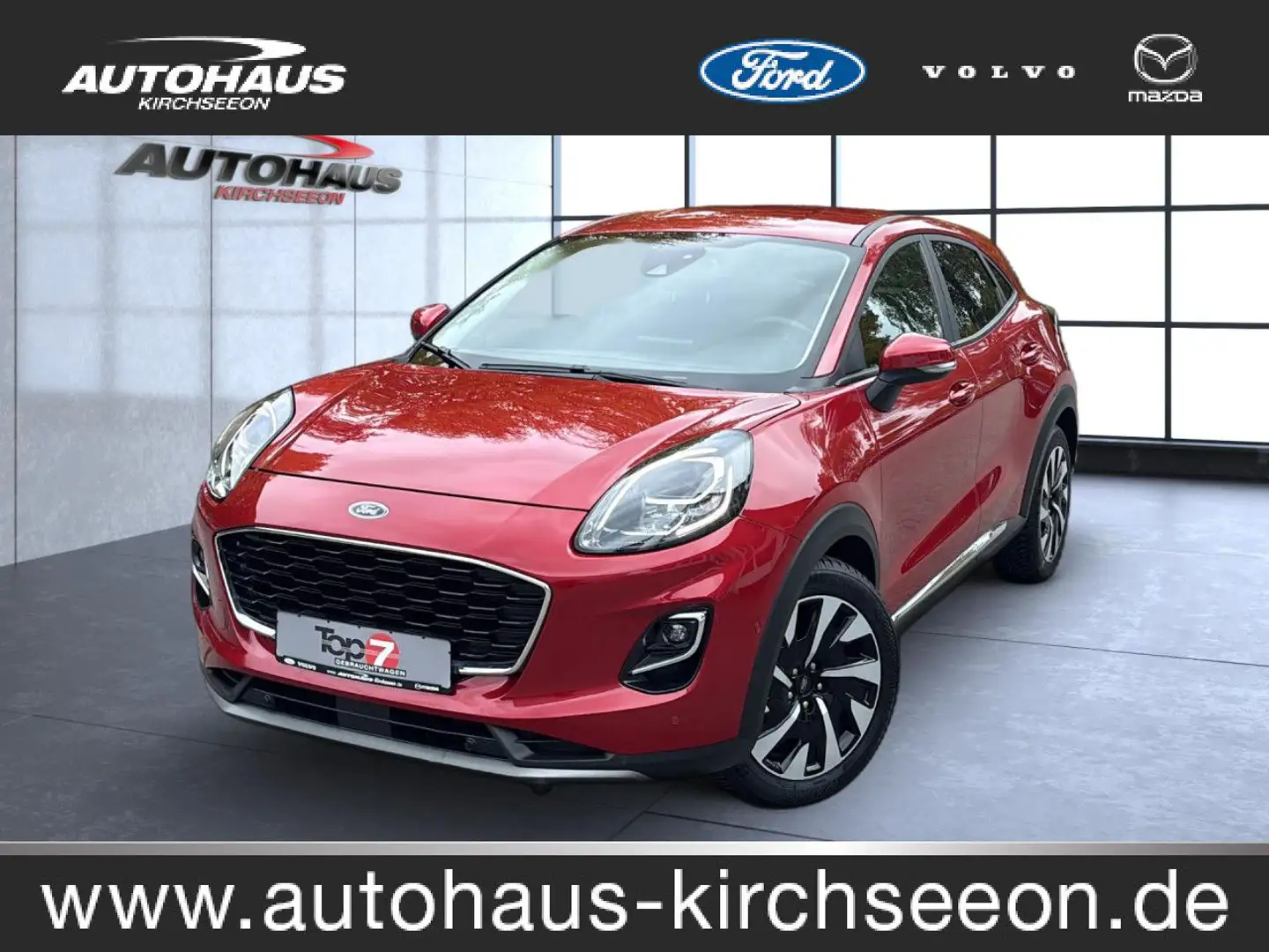 Ford Puma 1.0 EcoBoost Mild-Hybrid Titanium Bluetooth Rojo - 1