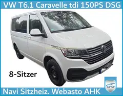 Volkswagen T6 Caravelle T6.1 150PS DSG NAVi AHK Comfortline - fotografija vozila