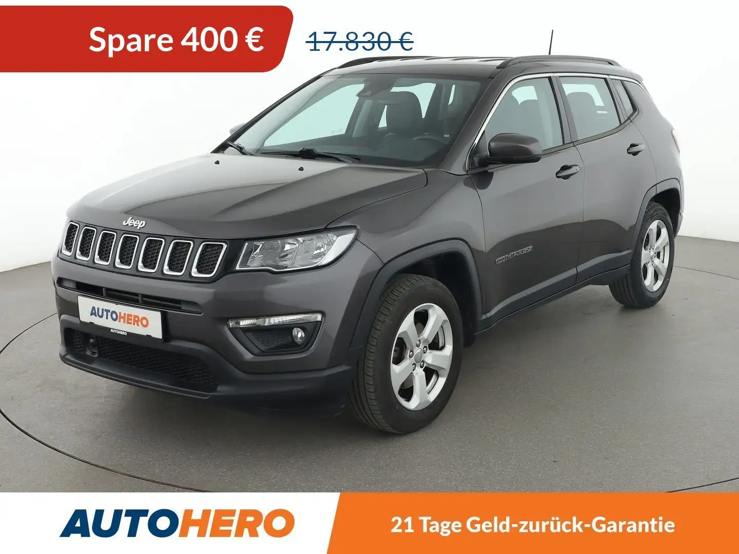 Jeep Compass 1.4 M-Air Longitude FWD*NAVI*TEMPO*CAM*PDC*SHZ* Grau - 1