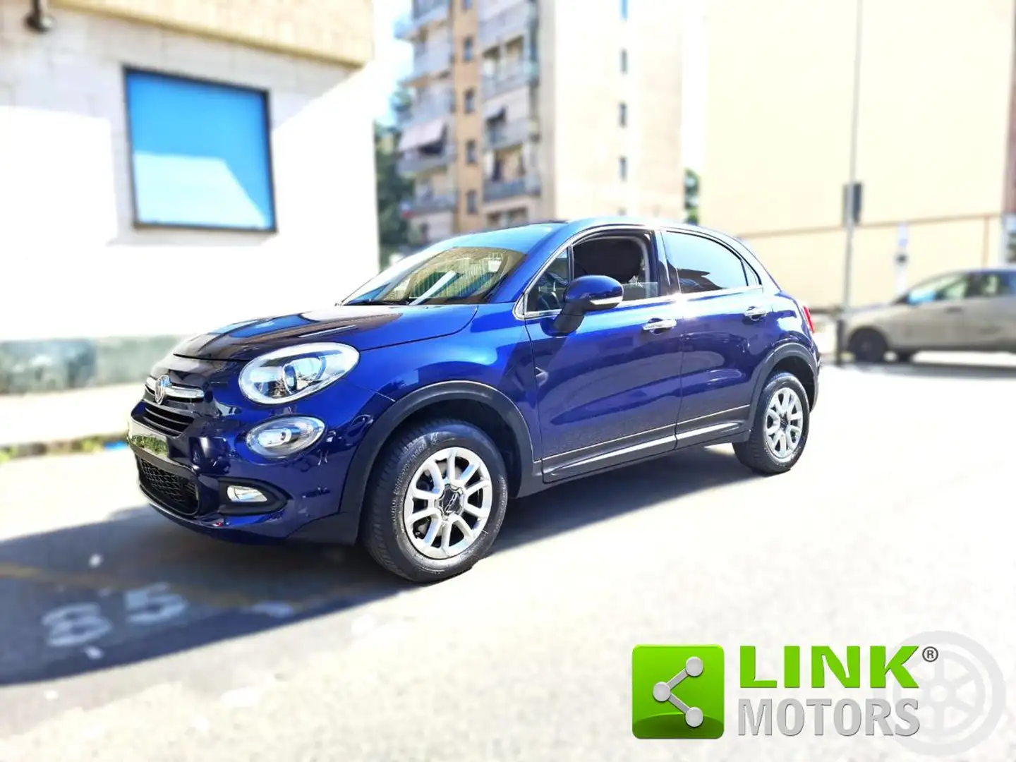 Fiat 500X 1.4 T-Jet 120 CV GPL Lounge Bleu - 1
