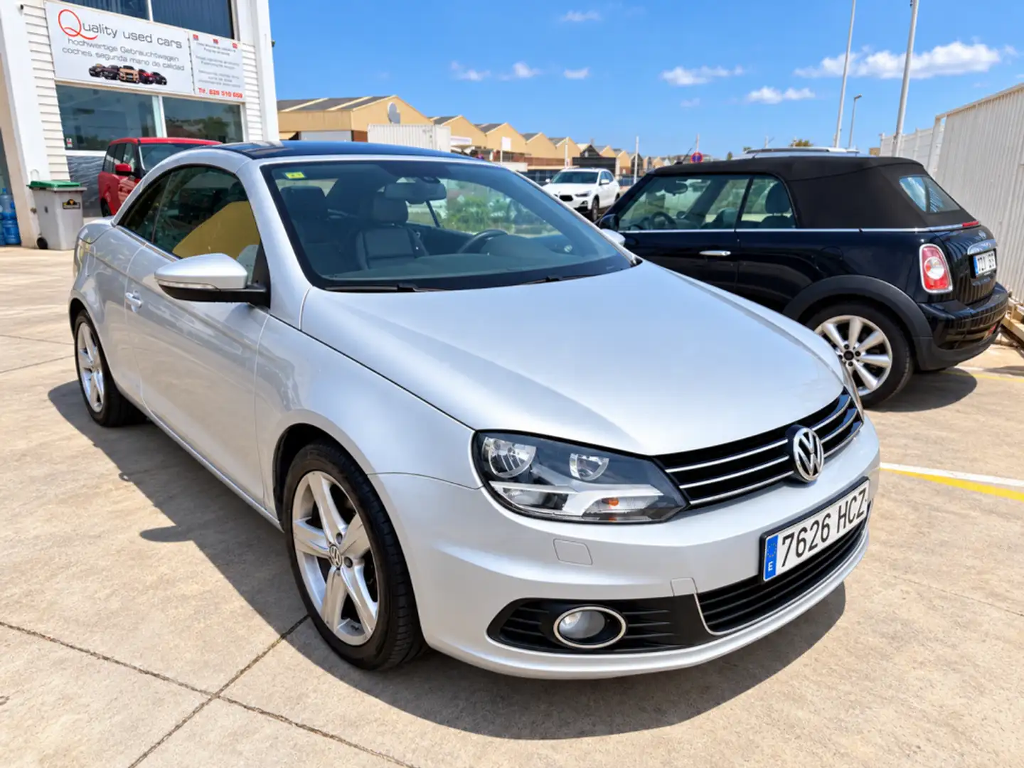 Volkswagen Eos 1.4 TSI Sport Plateado - 1