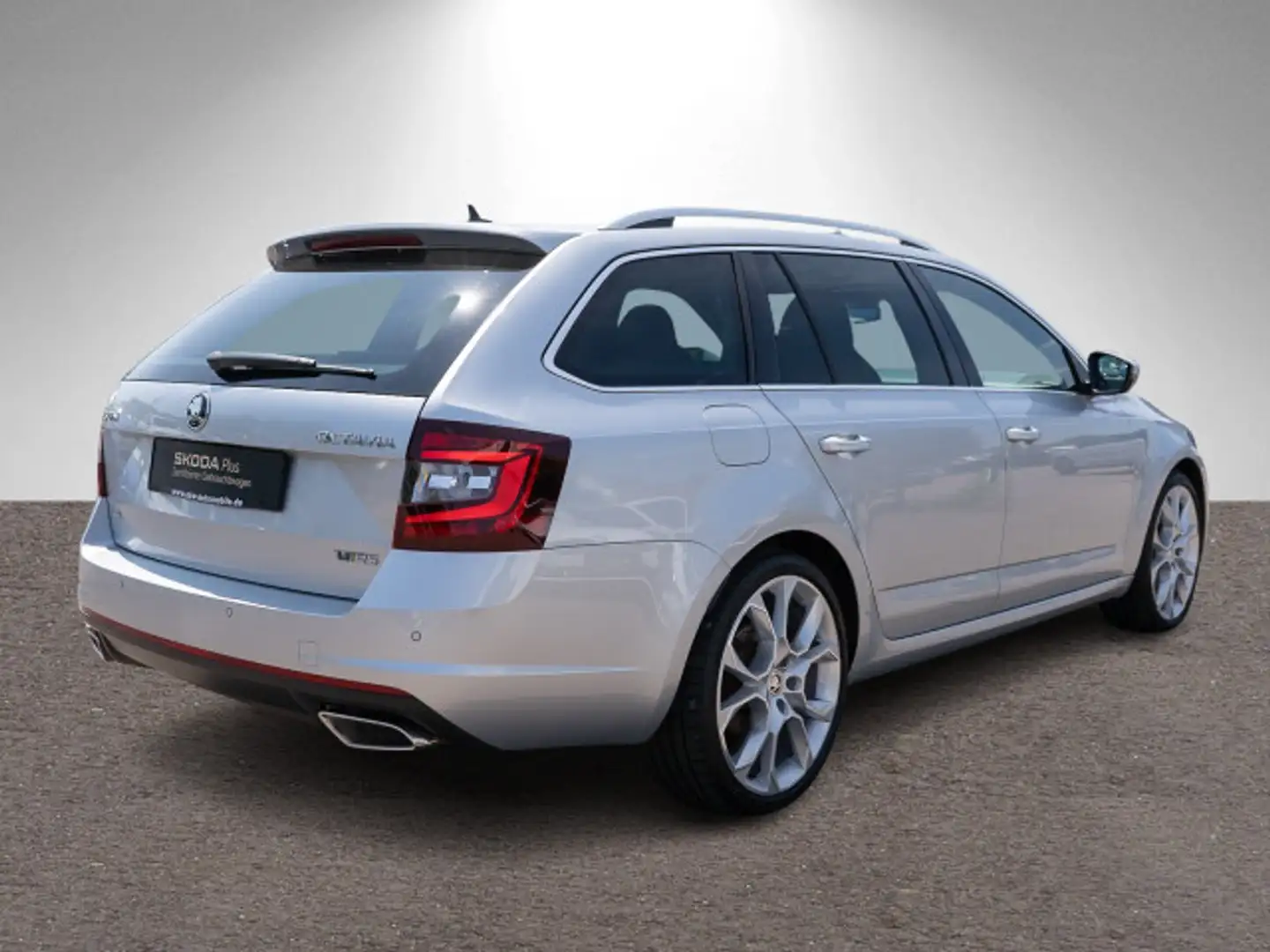 Skoda Octavia Combi RS 2.0TDI 4x4 DSG LED Navi PDC AHK Silber - 1
