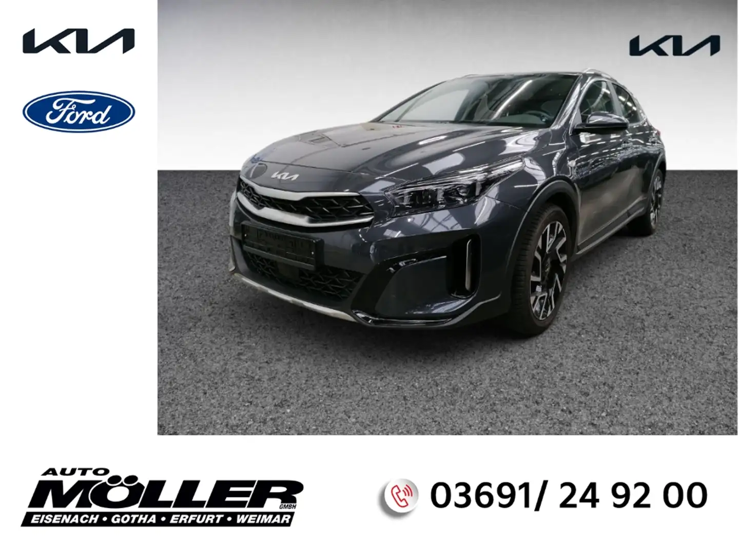 Kia XCeed 1.5T Vision DCT7 Navi ACC Kamera LED Klima Grau - 1