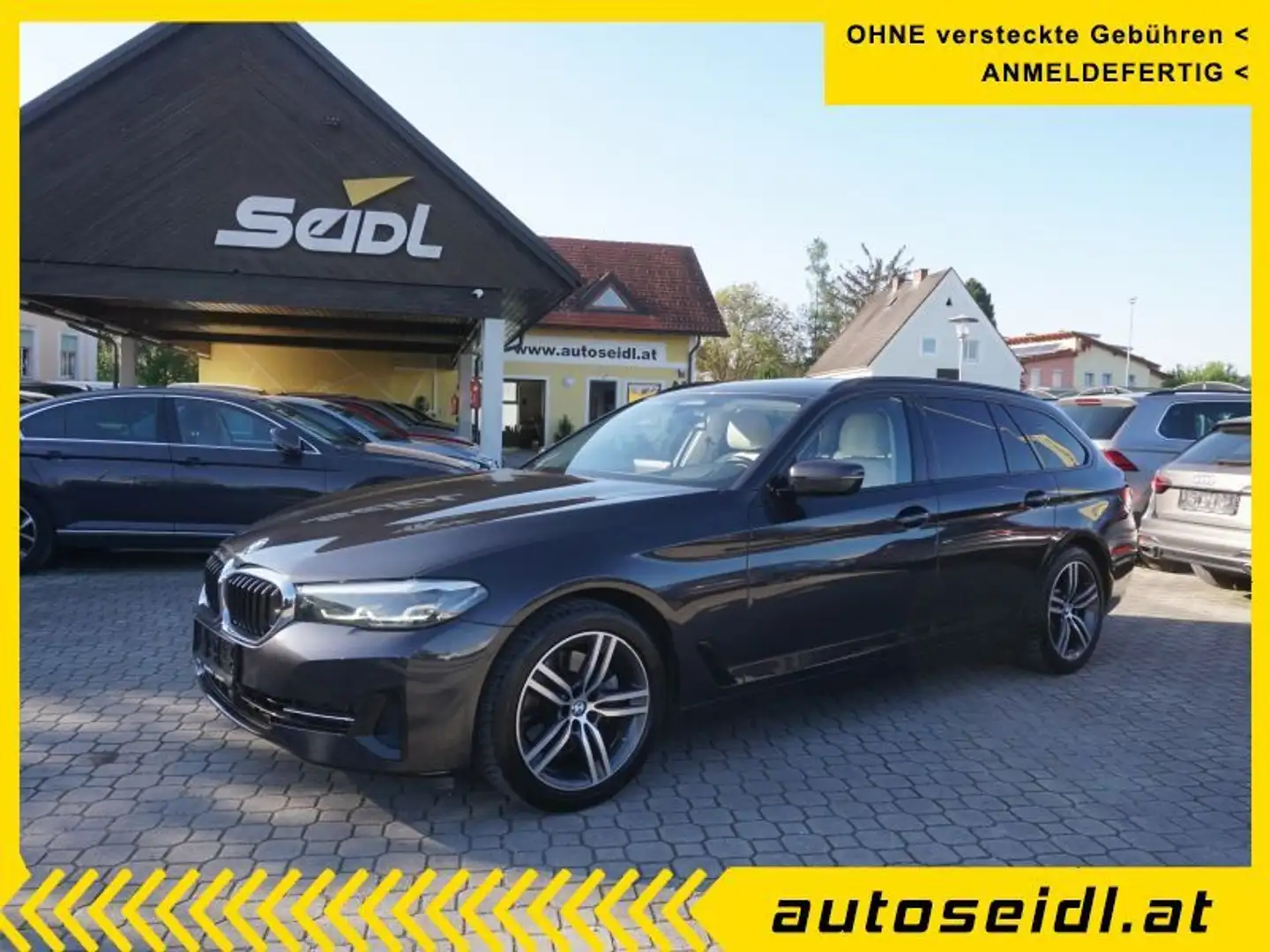BMW 518 d Touring Aut. *2022er+TOPAUSSTATTUNG* Grau - 1